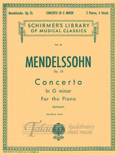 Concerto in G minor, op.25